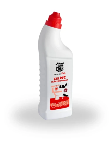 Gel Limpiador WC SUPER PACO con Lejia Perfumada 1L